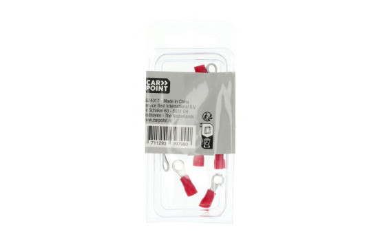 Carpoint Ring Cable Lug 535 Red M4 10 Pieces, Image 5