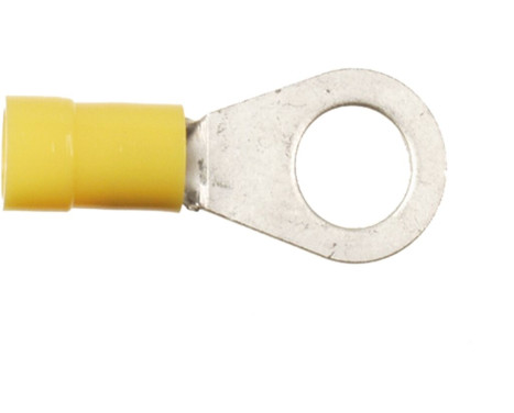 Ring Cable Lug Yellow 4.0 - 6.0 mm² / opening 6.5 mm ( 100 items )