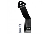 Simoni Racing Towing Eye Belt - Black - max. 3000 kg - Length 28 cm