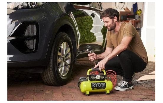Ryobi ONE+ 18V Battery Compressor (excl. battery), Image 2