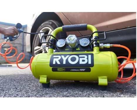 Ryobi ONE+ 18V Battery Compressor (excl. battery), Image 3