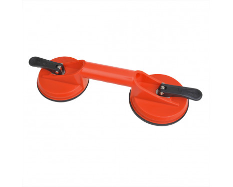 Vacuum cleaner plastic with 2 suction cups