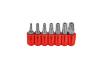 7-piece 1/4" Torx H Bits