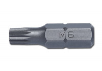 Bit 1/4 ", toothed 25mmL M4