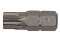 Bit 10mm, multi-tooth 30mmL M10