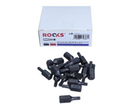 Rooks Bit 10 mm (3/8") Many-tooth M5 x 30 mm, 20 pieces