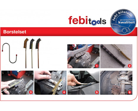Febi Tools Brush set, Image 4