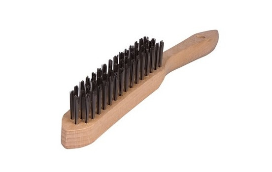 Winparts GO! Wire brush - Wood with 3 rows