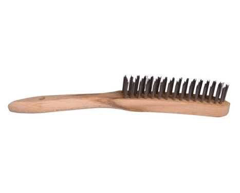 Winparts GO! Wire brush - Wood with 3 rows, Image 2