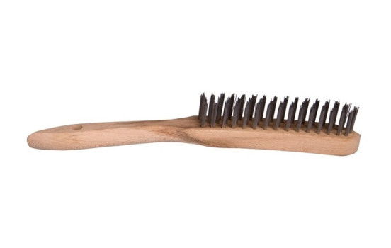 Winparts GO! Wire brush - Wood with 3 rows, Image 2
