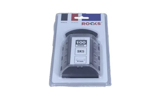 Rooks Trapezium spare cutting blades, 100 pieces