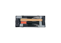 Hammer & chisel set 5 pieces