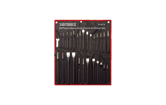 28-piece heavy-duty driver and chisel set, Image 2