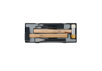 Hammer & chisel set 5 pieces