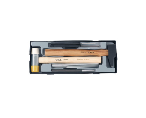 Hammer & chisel set 6 pieces
