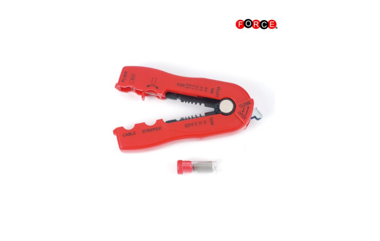 Force cable stripper up to 9.5mm