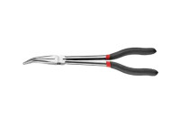 Force extra long curved pointed nose pliers.280ml