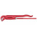 Force Pipe Wrench 90° Tilting Jaw 338mmL 0-42mm