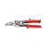 Force right cut Tin snips 248mm