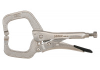 Locking pliers adjustable C-shaped articulated jaws 150mmL