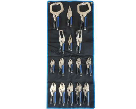 Locking pliers set 16 pieces