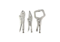 Locking pliers set 220 MM 3 pieces