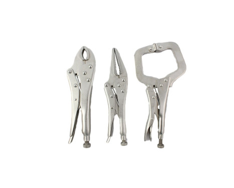 Locking pliers set 220 MM 3 pieces