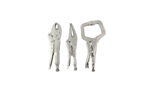 Locking pliers set 220 MM 3 pieces