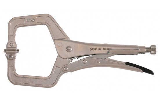 Locking pliers adjustable C-shaped articulated basin 275mmL