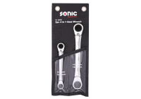 4 in 1 ring / ratchet in case 2 pcs.