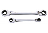 4 in 1 Double ratchet ring spanner, switchable 8-10 & 1