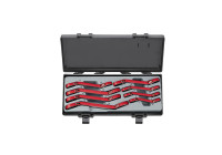 Force 15° angled Ring ratchet wrench set 8-piece