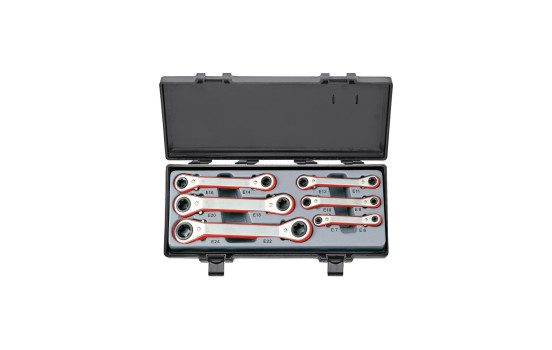 Force 15° Ring Ratchet Spanner Set 6-piece