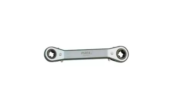 Force double Ring ratchet wrench 15° bent Torx 18mm x 20mm