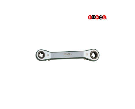 Force Ring ratchet wrench Torx 15° bent 22x24