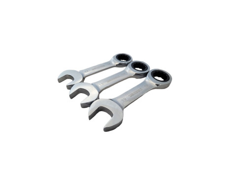 Ratchet ring wrench set extra short 8 - 19 mm 12 pcs, Image 4