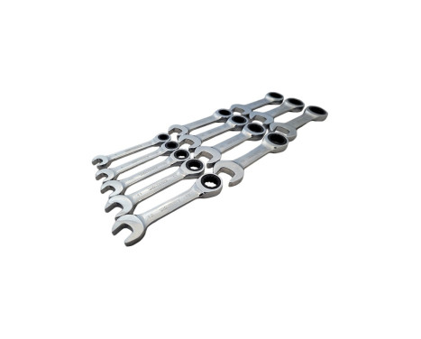 Ratchet ring wrench set extra short 8 - 19 mm 12 pcs, Image 6