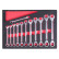Ring ratchet wrenches 12 pieces