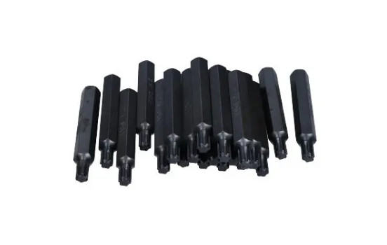 Rooks Bit 10 mm (3/8") Ribe M7 x 75 mm, 20 pieces