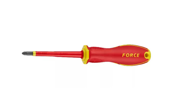 Force insulated pozidriv screwdriver PZ.1 190mmL