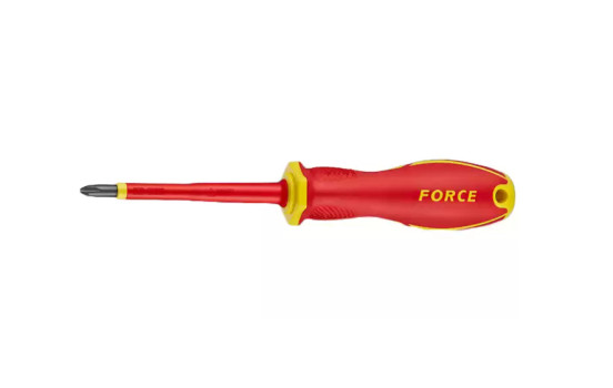 Force insulated screwdriver PH.1 190mmL