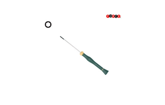 Force precision hex screwdriver 0.9mm