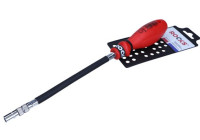 Rooks Flexible bit socket screwdriver with a mounting of 6/7 mm x 200 mm