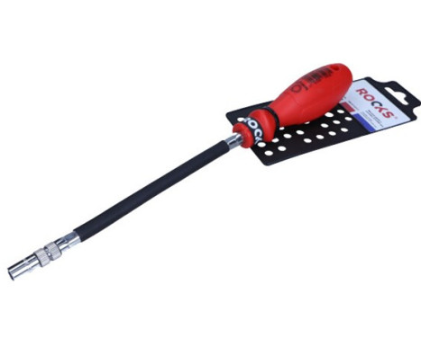 Rooks Flexible bit socket screwdriver with a mounting of 6/7 mm x 200 mm