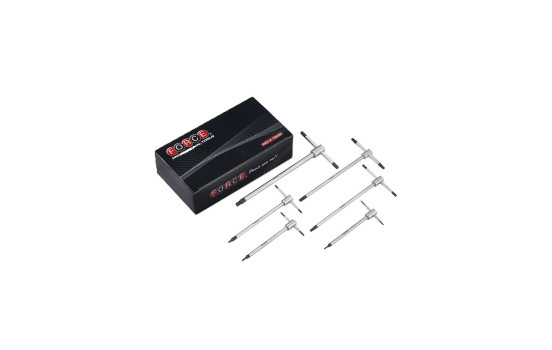 Force Adjustable T-Handle Screwdriver Set 6 Piece
