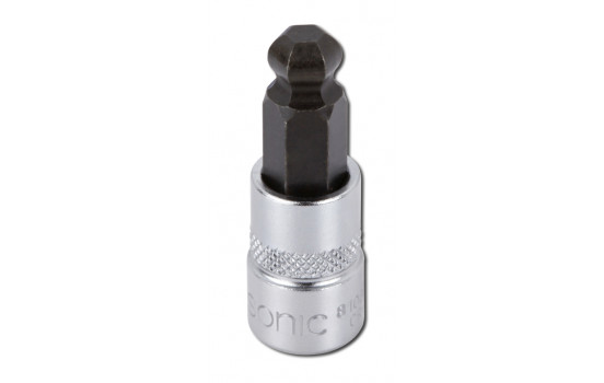 Bitdop 1/4 ", hexagon socket with ball head 8mm