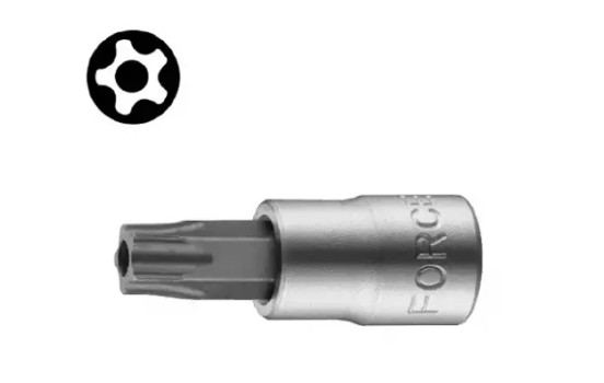 Force Bit Socket 1/4" 5-sided Resistorx TS15
