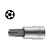 Force Bit Socket 1/4" 5-sided Resistorx TS27