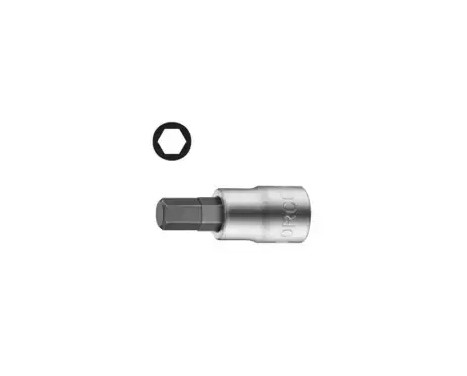 Force Bit Socket 3/8" Hex 1/4" 70mmL