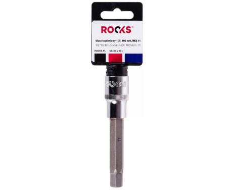 Rooks Bit Socket 1/2'', 100mm hex 11